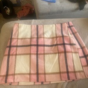 Forever 21 plaid mini skirt